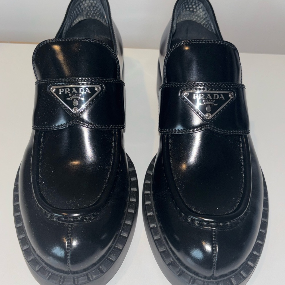 Prada Women’s Black Loafers
